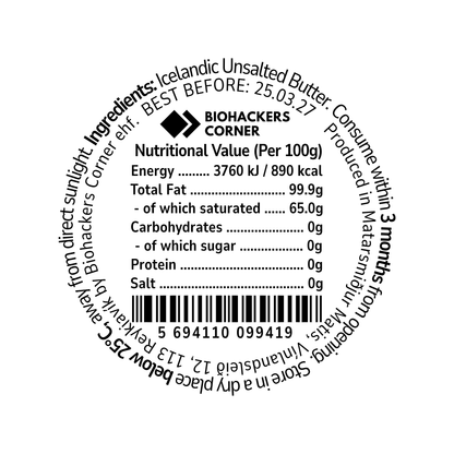 #1 Icelandic Clarified Butter Ghee | 200 ml